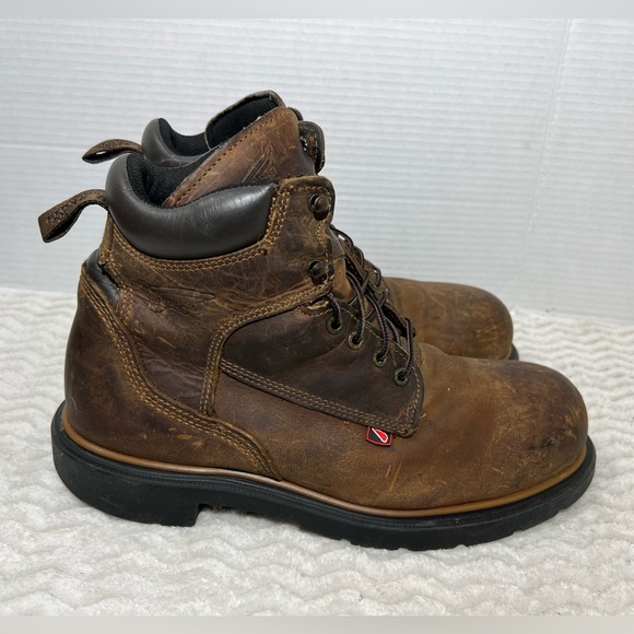 RED WING 2212 Men’s Size 10.5EE Steel Toe Waterproof Brown Work Boots MSRP $244 main image 7